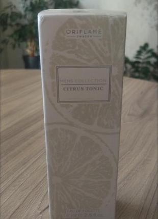 Mens collection citrus tonic 75 ml oriflame чоловіча туалетна вода1 фото