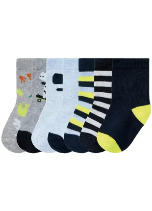 Дитячі шкарпетки lupilu (упаковка 7 шт.)1 фото