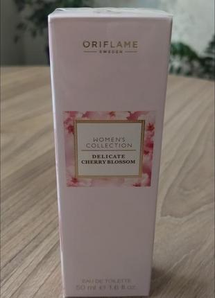 Woman's collection delicate cherry blossom 50 ml oriflame жіноча туалетна вода1 фото