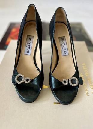 Jimmy choo туфли на шпильке p37,5