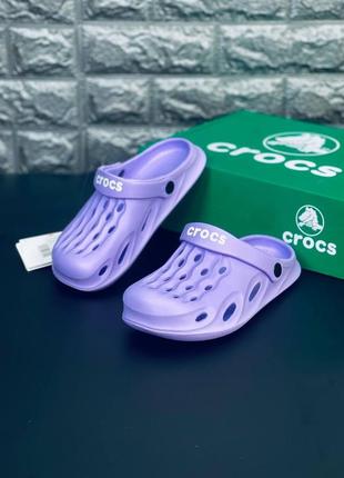 Супер яркие женские кроксы crocs шлёпанцы крокс1 фото