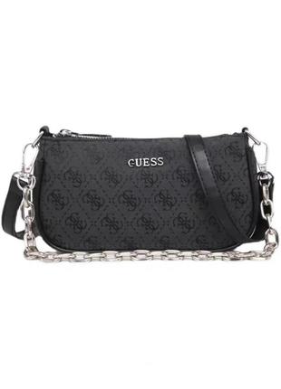 Женская сумка guess кросс-боди черная1 фото