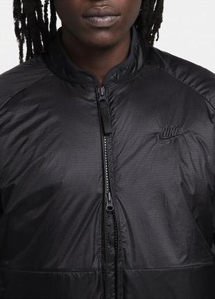Куртка nike sportswear tech therma-fit loose insulated jacket black fb7858-010 s7 фото