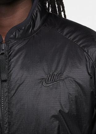 Куртка nike sportswear tech therma-fit loose insulated jacket black fb7858-010 s8 фото