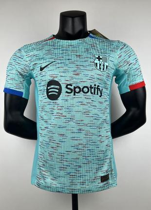 Футболка barcelona nike 23/24 away футбольная форма экипировка барселона найм messi ronaldo