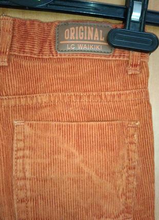 Вельветовые штаны waikiki 110-116 рост5 фото