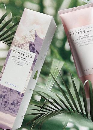 🩷пінка для глибокого очищення skin 1004 madagascar centella poremizing deep cleansing foam🩷