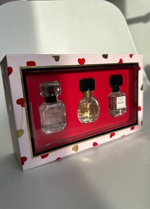 Подарунковий набір парфумів victoria's secret deluxe mini fragrance trio