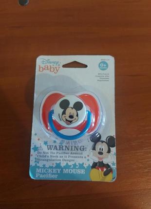 Соска пустушка анатомічна силіконова disney baby