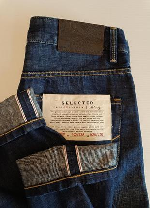 Новые джинсы селвидж selected selvedge selvage japan