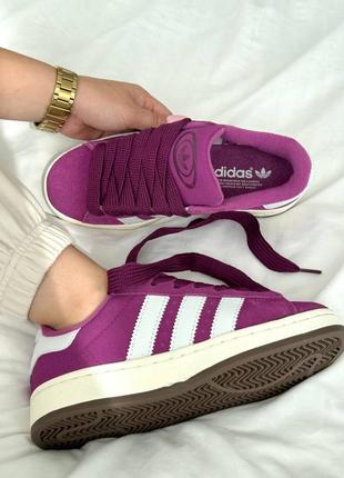 Кроссовки adidas campus violet4 фото