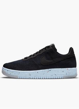 Кросівки nike air force 1 crater flyknit black dc4831-001 432 фото