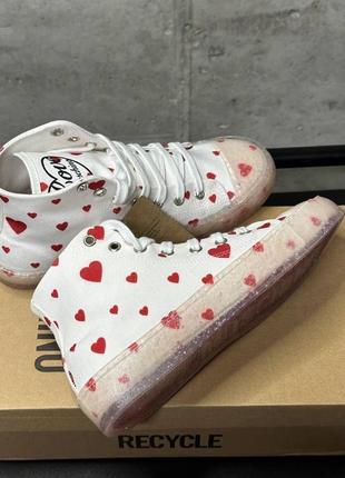 Кеди love moschino bianco2 фото