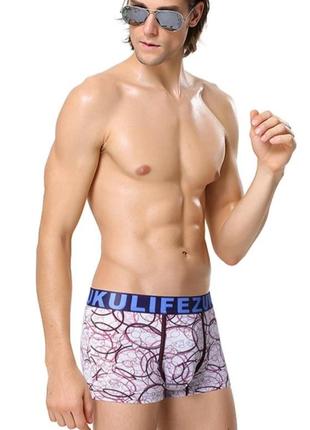 Крутые боксеры zukulife mens ice silk boxer2 фото