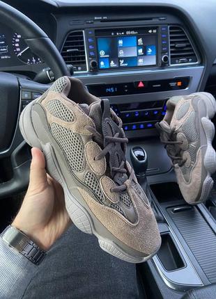 Кроссовки adidas yeezy 500 clay brown