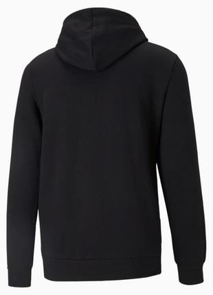 Худі puma essentials big logo mens hoodie black 846812-01 s2 фото