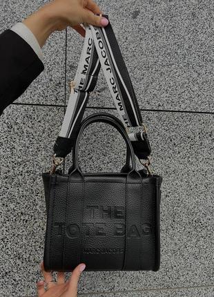 Marc jacobs small tote bag black