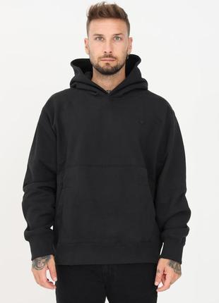Худі adidas adicolor trefoil pullover hoodie black h11377 l2 фото