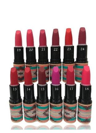 Опт!! набор 24шт!губная помада mac lustre lipstick rouge a levers