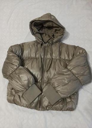 Зимняя куртка пуховик пуфер h&amp;m размер xs