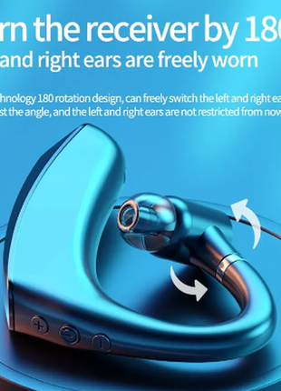 Бездротові bluetooth бізнес-навушники.2 фото