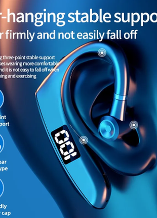 Бездротові bluetooth бізнес-навушники.3 фото