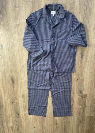 Goodfellow and co теплая байковая мужская пижама двойка xl 100% хлопок новая сша6 фото