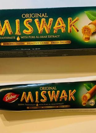 Зубная паста мисвак miswak original 140г1 фото