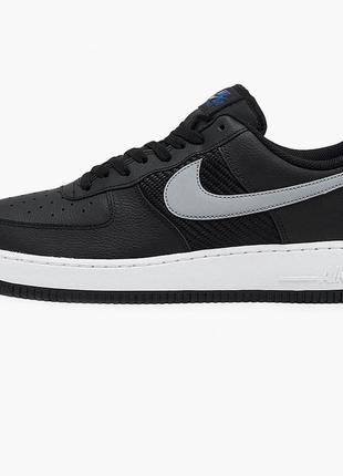 Кросівки nike air force 1 low se mini swoosh casual shoes black fd0666-001 41