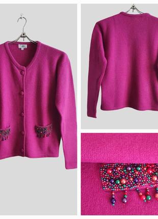 Джемпер, жакет, кофта из  шерсти и ангоры  alba  moda