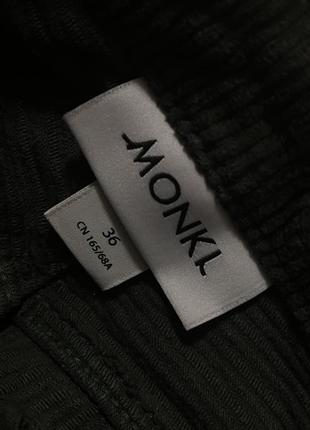 Скинни monki велюровые штаны