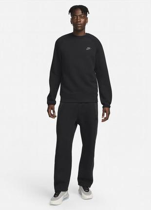 Світшот nike sportswear tech fleece black fb7916-010 s9 фото