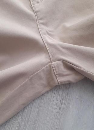Красивые укороченные брюки из натуральной ткани8 фото