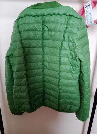Куртка демисезонная зеленая жега3 фото