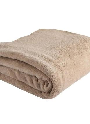 Плед флісовий soho baby blanket beige 130х150 см3 фото