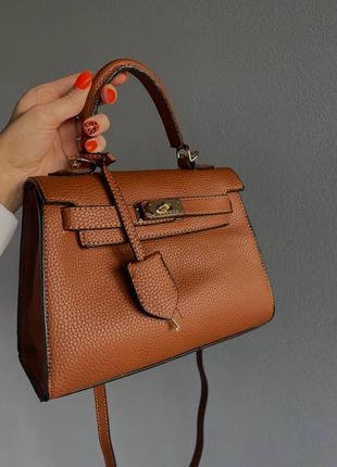 Hermes kelly mini brown