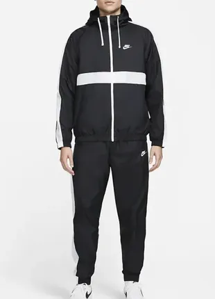 Спортивный костюм nike m nk club wvn hd trk suit