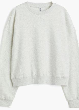 Світшот h&m sweatshirt grey 1143405002 m