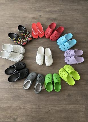 Кроксы оригинал crocs белые 36-466 фото