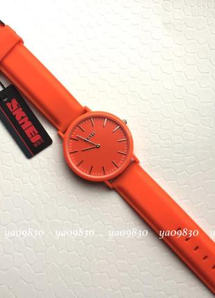 Водонепроницаемые часы skmei на силиконовом ремешке, оригинал2 фото