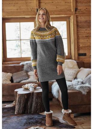 Якісна, тепла жіноча сукня норвежський стиль esmara®, розмір наш 44-46(s 36/38 євро)