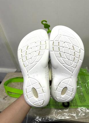 Крокс лайтрайд 360 клог бежеві crocs literide 360 clog bone3 фото