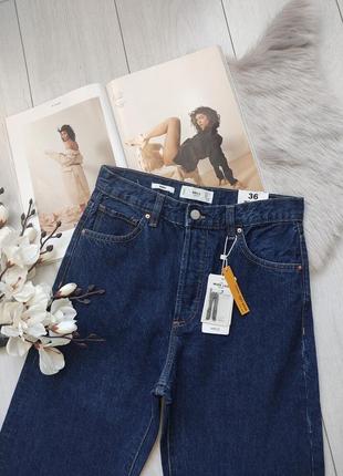 Широкие длинные джинсы от mango, 42р, испания, оригинал8 фото