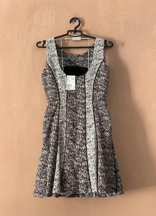 Нова тепла сукня плаття сірого кольору h&m розмір xs s коттон з цупкого матеріалу5 фото