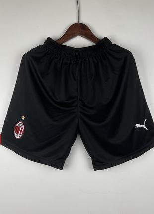 Спортивные шорты мелан черные пума ac milan puma футбольная экипировка шорты шевченко shevchenko