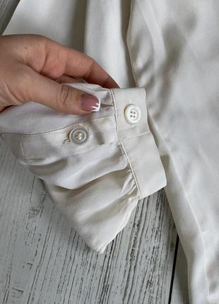 Молочная блуза из натурального шелка reimer claussen pp 404 фото