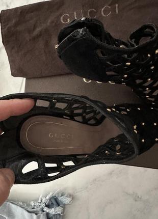 Gucci туфлі, ботільони4 фото