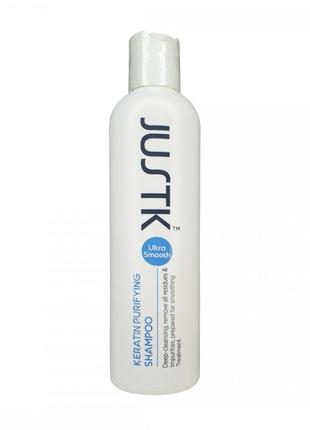 Безсульфатний кератиновий шампунь для глибокого очищення keratin purifying shampoo1 фото