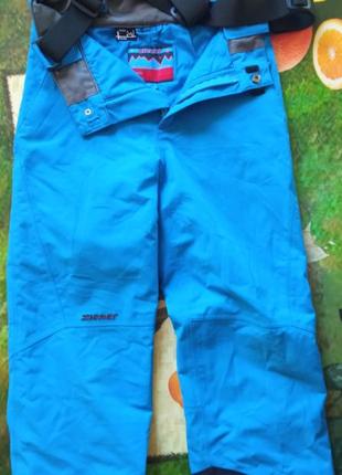 Фірмовий полу комбінезон, термо штани ziener р.140