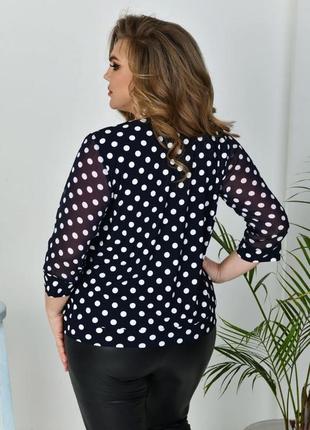 Женская красивая блуза размер: 50-52; 54-56; 58-60; 62-642 фото